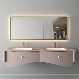 Bathroom Cabinet Bathroom Cabinet Washstand 3d model