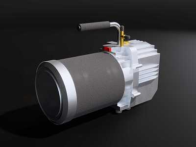 Water pump, oil pump, vacuum pump 3d model