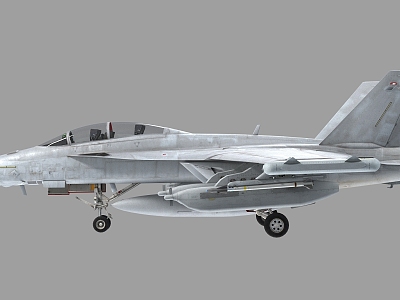 Imaginator PBR US Navy EA18G F18G Growler EA18G Electronic Fighter Roaring Worm Plastic Worm 3d model