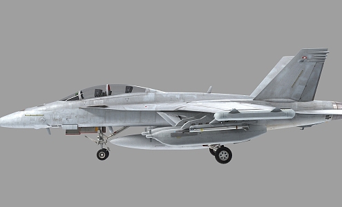 Imaginator PBR US Navy EA18G F18G Growler EA18G Electronic Fighter Roaring Worm Plastic Worm 3d model