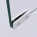 Black Solid Industrial Mechanical Bracket With Dual Rollers And Mounting Screws