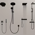 Modern Shower 3d model