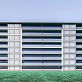 Modern Residential District Simple Multi-storey Residence 3d model