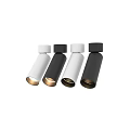 Modern Black and White Sleek Design Downlights and Spotlights for Interior Lighting