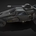 Industrial LOFT Military Vehicle Predator Military Vehicle 3d model
