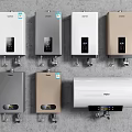 Modern Household Water Heaters With Wall Mounted Design And Various Colors
