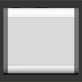 Modern White Compact Mini PC Cube With Front Grille And Top Control Panel Design