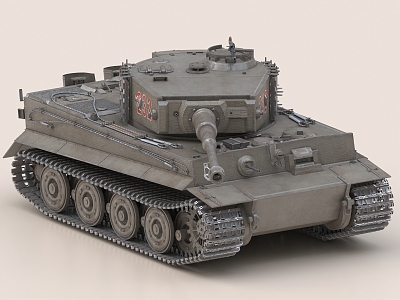 Tank Heavy Tank Medium Tank Tiger Heavy Tank German Tank 3d model