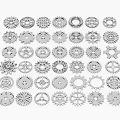 Assorted Hardware Tools Gears With Various Mechanical And Industrial Designs 3d model