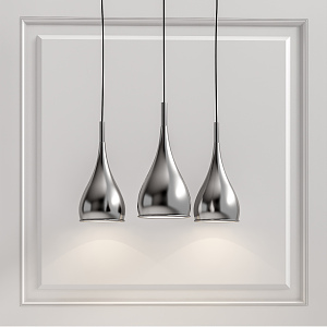 Modern chandelier 3d model