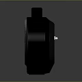 Black Portable Radio Speaker with Digital Display Showing Time and Control Buttons