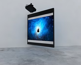 Modern Projector 3d model