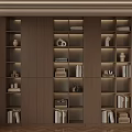 Modern Wooden Bookshelf Interior Design Featuring Shelves Books And Decorative Items