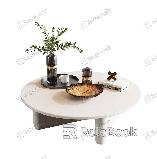 Modern coffee table model