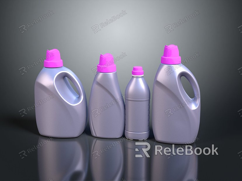 Old Bottle Old Medicine Bottle Empty Bottle Plastic Medicine Bottle Plastic Medicine Bottle Glass Bottle Container model