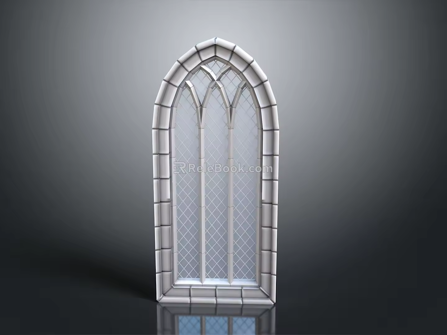 Jane Europe window rose window church window rose window color window 3d model