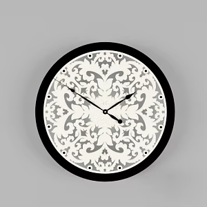 Wall clock 3d model