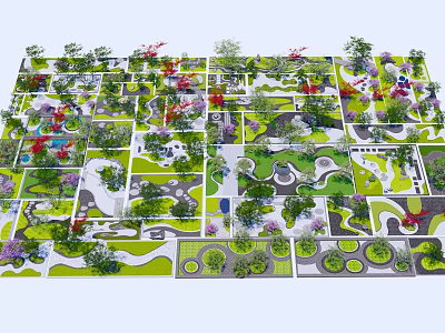 Traditional Karesansui Japanese Garden Design With Stone Arrangements And Gravel Patterns 3d model