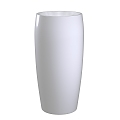 Minimalist Column Washbasin Ceramic Integrated Column Washbasin Bathroom Washbasin Personalized Balcony Washbasin Siaman Balcony Round Homestay Washbasin Floor Washbasin 3d model