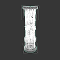 Industrial Factory Plant Featuring Cylindrical Mechanical Device And Metal Structure Design