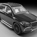 Mercedes-Benz Maybach gls600 off-road vehicle car luxury car 3d model