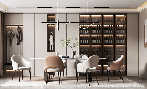 Modern Restaurant 3d model