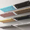 Colorful Striped Awnings Ideal for Commercial Shops Restaurants and Boutiques