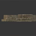 Modern Stacked Stone Slabs With Gray Surfaces For Contemporary Building Projects 3d model