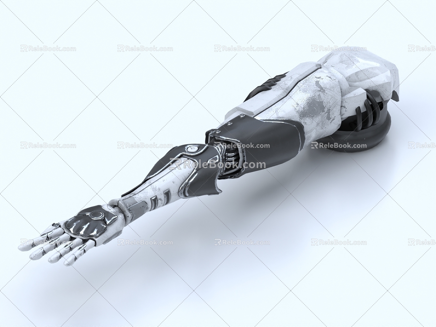 Mechanical Arm Mechanical Arm Mechanical Arm Mechanical Palm 3d model