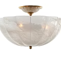 bedroom ceiling lamp crystal ceiling lamp 3d model