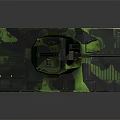 Modern Military Tank Featuring Blue Camouflage Turret Tracks Antenna And Armor Design