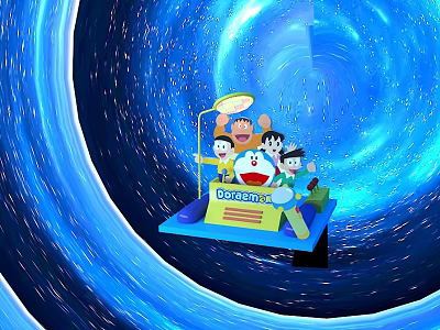 Modern Meichen Time Tunnel 3d model Modern Meichen Time Tunnel 3d model