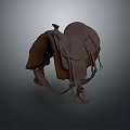 High Quality Brown Leather Saddle With Traditional Design For Daily Riding Use