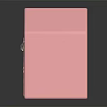 Pink Garden Ornament Cabin Featuring Frilled Trim Curtains And Decor Design
