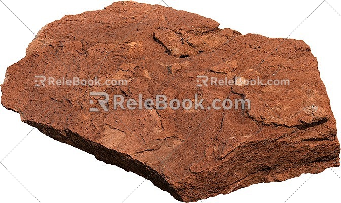 Stone Rock Desert Stone Mountain Cliff Cliff Shale Mountain Big Mountain 3d model