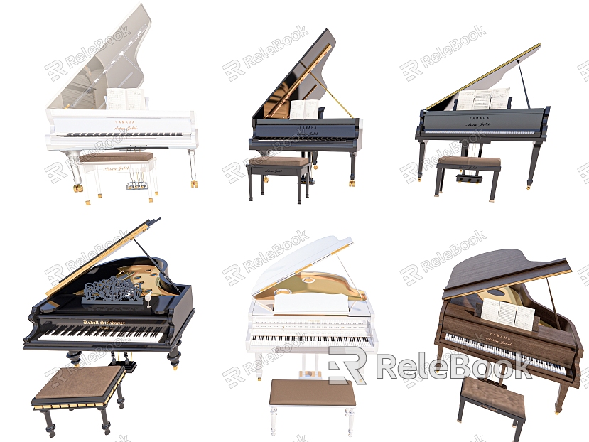 Modern Piano Shang Yan Musical Instrument Grand Piano Combination model