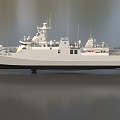 Cruise Ship Frigate Warship Destroyer Warship Sigma Class Light Frigate Ship Film Class Super Realistic High Precision Low Face Number Low Model 3d model