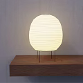 Japanese-style table lamp 3d model