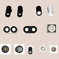 Modern Downlight Spotlight 3d model
