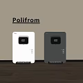 Polifrom Smart Home Appliances With White And Gray Design Digital Display Wall Mounted