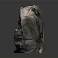 Everyday Use Decorative Fabric Backpack With Leaf Pattern And Stylish Design