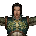 Modern Game Character Three Kingdoms Unparalleled Character Man 3d model