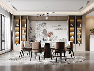 New Chinese Restaurant 3d model