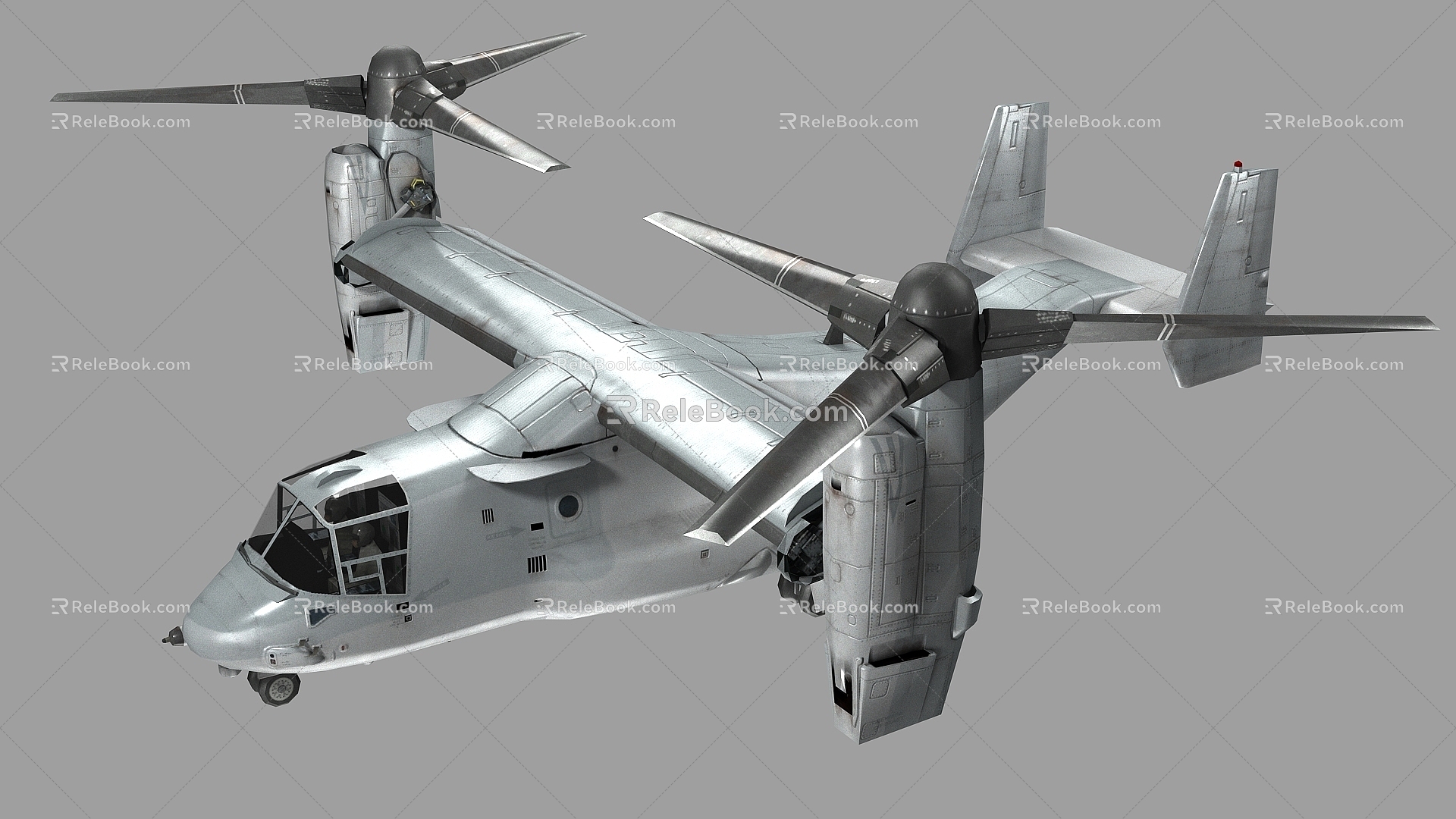 US Navy MV22 Osprey Transporter MV22 Osprey Transporter Variable Rotor Aircraft 01 3d model