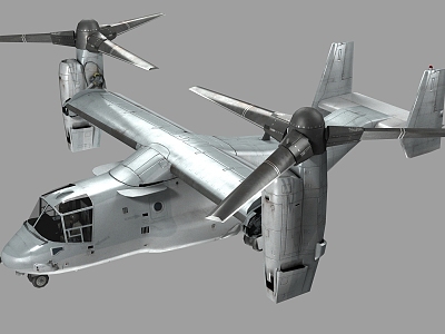 US Navy MV22 Osprey Transporter MV22 Osprey Transporter Variable Rotor Aircraft 01 3d model