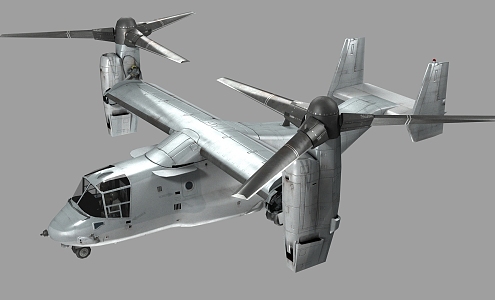 US Navy MV22 Osprey Transporter MV22 Osprey Transporter Variable Rotor Aircraft 01 3d model