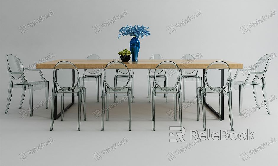 Modern Conference Table and Chair Negotiation Table and Chair model