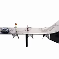 Modern Bar View Bar 3d model