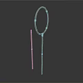 Industrial Equipment Metal Components Long Pole With Circular Ring And Short Rod For Industrial Operations