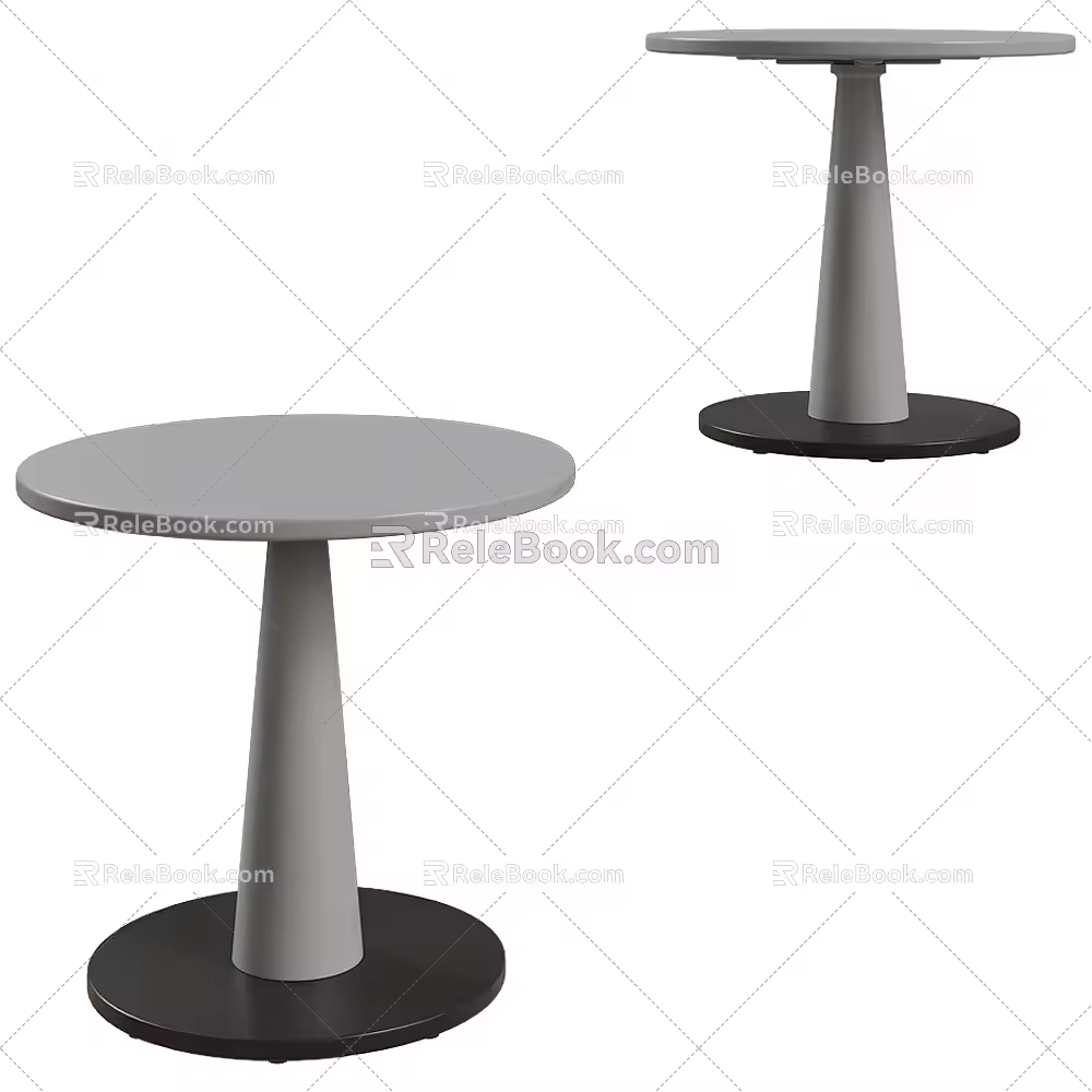 Gray gray small round a few 18w 3d model